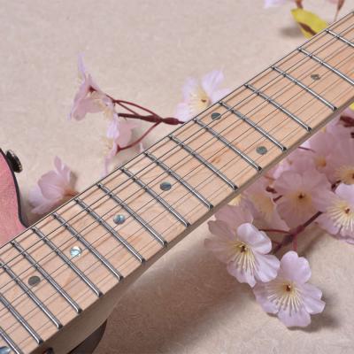 BACCHUS バッカス Japan Tune-up Series TACTICS24-BP/M SYP-BS-MH エレキギター 指板画像