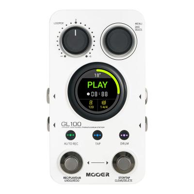 Mooer ムーアー GL100 ルーパー ドラムマシン ギターエフェクター ベースエフェクター