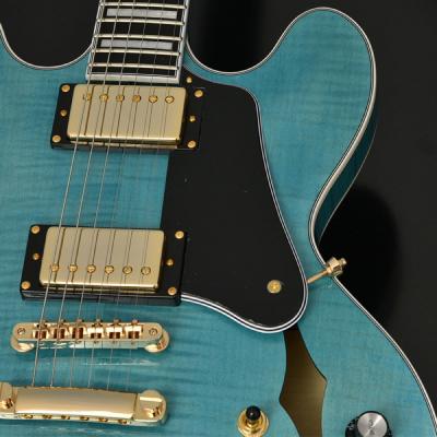 SeventySeven Guitars セブンティセブンギターズ EXRUBATO-CTM-JT AMB セミアコースティックギター エレキギター セミアコ 77 ピックアップ