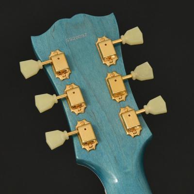 SeventySeven Guitars セブンティセブンギターズ EXRUBATO-CTM-JT AMB セミアコースティックギター エレキギター セミアコ 77 ヘッド裏