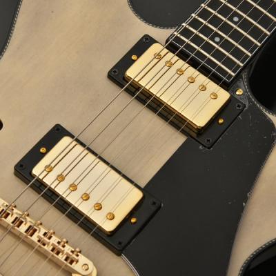 SeventySeven Guitars セブンティセブンギターズ EXRUBATO-JAZZ-JT W-BD セミアコースティックギター エレキギター セミアコ 77 ピックアップ