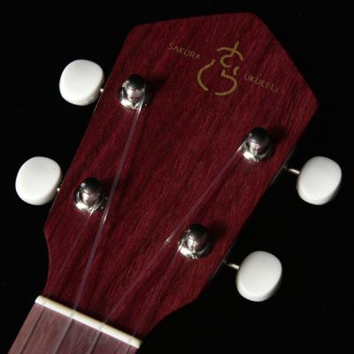 SAKURA UKULELE さくらウクレレ SUC-SAKURA PURPLE SKPP コンサートサイズ ウクレレ 桜 ヘッド