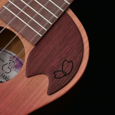 SAKURA UKULELE さくらウクレレ SUC2-SAKURA GRD SKR-GRD-MH コンサートサイズ ウクレレ 桜 ピックガード