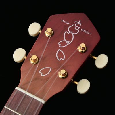 SAKURA UKULELE さくらウクレレ SUC2-SAKURA GRD SKR-GRD-MH コンサートサイズ ウクレレ 桜 ヘッド