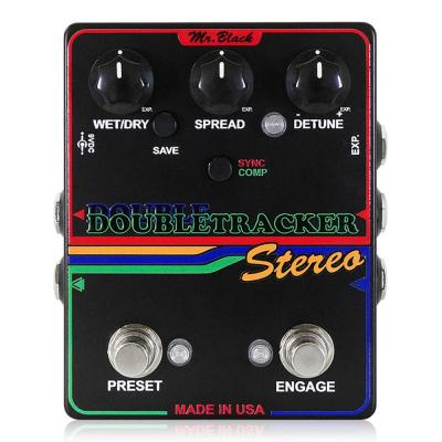 Mr.Black ミスターブラック DoubleTracker Stereo ディレイ ダブラー ギターエフェクター