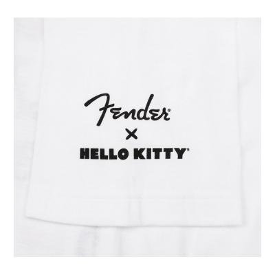 Fender フェンダー Hello Kitty White Sleeve Hit Logo Tee Sサイズ 半袖 Tシャツ 袖のロゴ