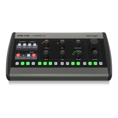 パーソナルモニター ミキサー BEHRINGER P16-HQ ベリンガー 16chパーソナルモニター 正面