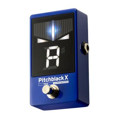 KORG PITCHBLACK X PB-X BL ピッチブラック ペダルチューナー ブルー 全体