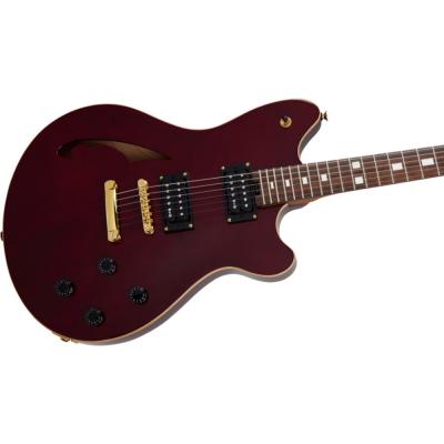 EVH イーブイエイチ SA-126 STANDARD Wine Red エレキギター ボディ斜めアングル画像