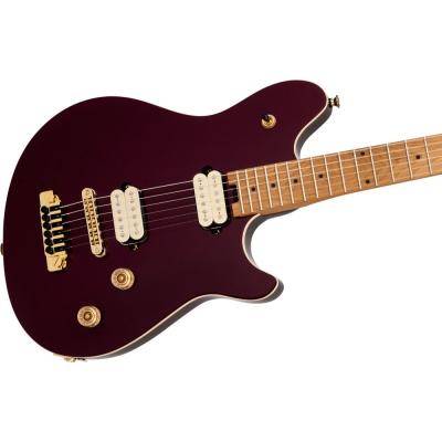 EVH イーブイエイチ Wolfgang Special TOM Oxblood エレキギター ボディ斜めアングル画像