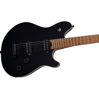 EVH イーブイエイチ Wolfgang Standard T.O.M. Gloss Black エレキギター ボディ斜めアングル画像