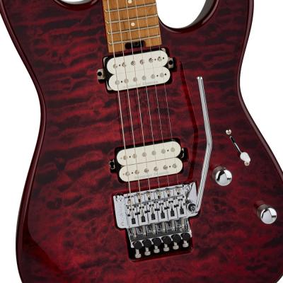 Charvel シャーベル Pro-Mod Plus San Dimas Style 1 HH FR CM Sangria Burst エレキギター ボディ画像