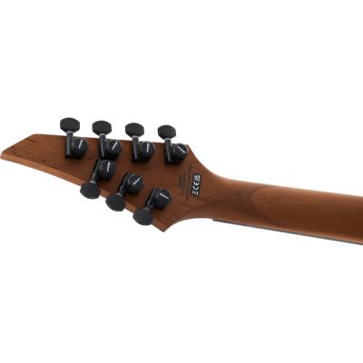 Jackson ジャクソン Pro Plus Series Signature Misha Mansoor Juggernaut HT7 Silverburst Sparkle 7弦エレキギター ヘッドバック画像