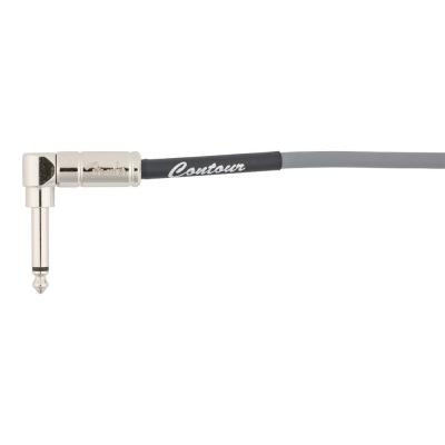 Fender フェンダー Contour 30ft(約9m) Coiled Cable Inca Silver カールコード ギターケーブル L型プラグ