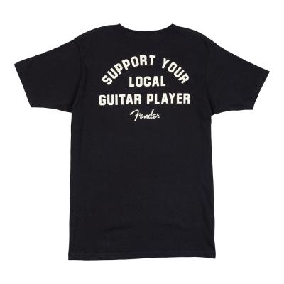 Fender フェンダー Support Your Local Guitar Player Tee Black Lサイズ Tシャツ 半袖 背面