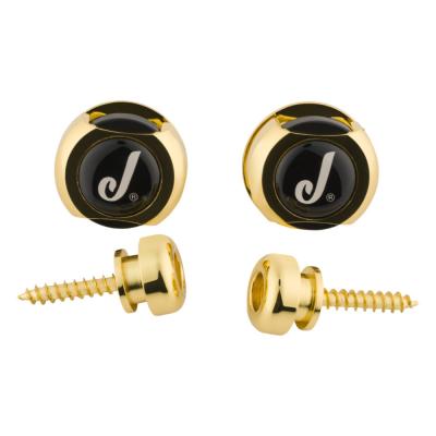 Jackson ジャクソン Strap Locks Gold ストラップロックピン 2個セット 全体画像