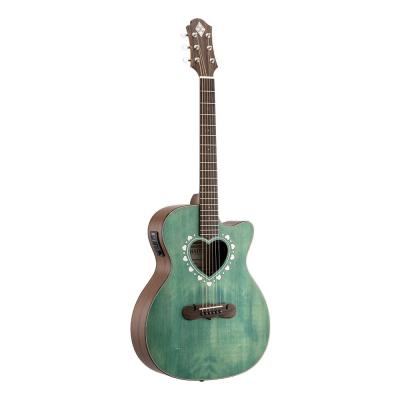 ZEMAITIS ゼマイティス CAF-90HCW Forest Green Mother of Pearl エレクトリックアコースティックギター