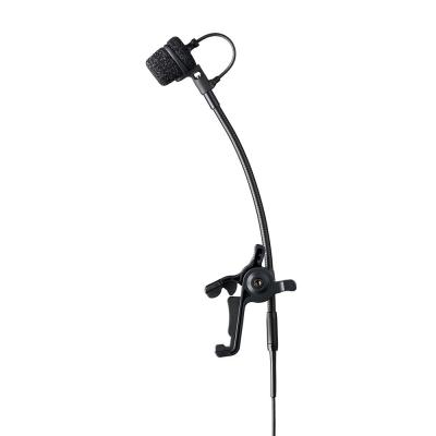 AUDIO-TECHNICA オーディオテクニカ ATM355VFcH 楽器収音用小型コンデンサーマイク ワイヤレス専用モデル AT8491V バイオリンマウント装着時