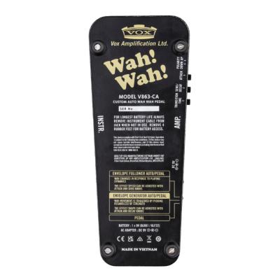VOX V863-CA CUSTOM AUTO WAH WAH PEDAL ワウペダル オートワウ エフェクター ボトム画像
