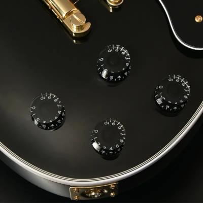 BACCHUS バッカス Global Series BARON-CTM Alnico BLK エレキギター コントロール部