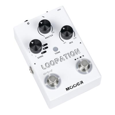 【訳あり】Mooer ムーアー MVP3 Loopation ルーパー ボーカル用エフェクター ギターエフェクターアウトレット 本体画像 斜め