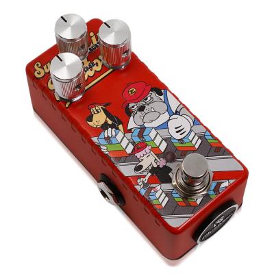 Musontek ムソンテック SUPER ZIP FACTORY ギターエフェクター コンプレッサー 本体画像 斜め