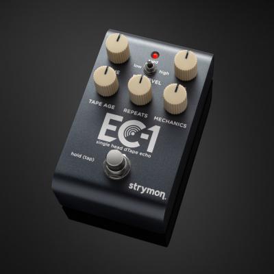 strymon ストライモン EC-1 single head dTape echo エコー ギターエフェクター 斜めアングル画像