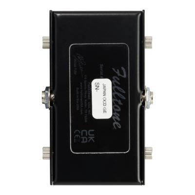 Fulltone フルトーン OCD-GE LTD BLK オーバードライブ ディストーション ギターエフェクター ボトム画像