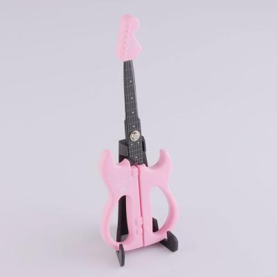 NIKKEN BR-28GH ぼっち・ざ・ろっく! ギター型はさみ 後藤ひとりモデル ニッケン刃物株式会社 スタンド付きでインテリアとしてもおすすめ