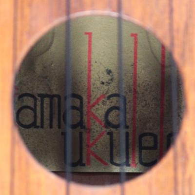 【中古】 ウクレレ KAMAKA ソプラノ パイナップル ゴールドラベル カマカジャパン 日本製 1960年代 Soprano Pineapple ヴィンテージウクレレ サウンドホール