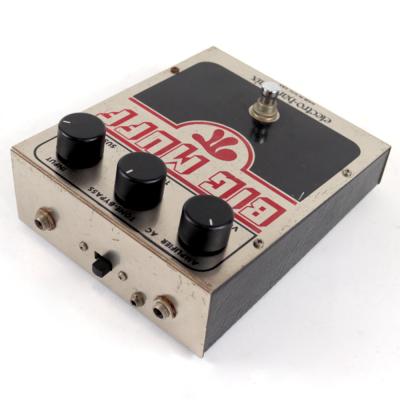 【中古】 ファズ ディストーション エフェクター ELECTRO-HARMONIX エレハモ Big Muff Pi 3rd 後期型 1981年製 ビッグマフ ギターエフェクター 左サイド