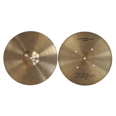 【中古】 ジルジャン ZILDJIAN A Zildjian 14インチ A ZILDJIAN QUICK BEAT HIHAT ペア ハイハットシンバル 裏面