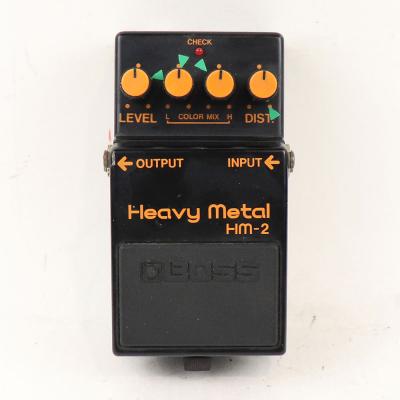 【中古】 ヘビーメタル エフェクター BOSS HM-2 Heavy Metal Made in Japan ディストーション ギターエフェクター