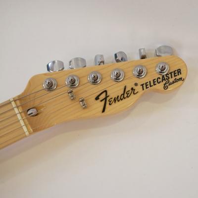 【中古】 エレキギター FENDER JAPAN Jack Daniels Telecaster Custom BK/M 2017年製 フェンダージャパン ジャックダニエルズコラボ テレキャスターカスタム ジャックダニエル ヘッド