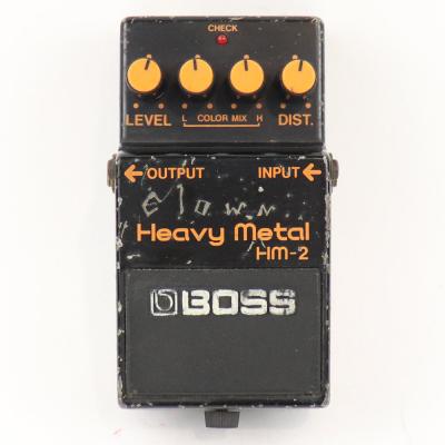 【中古】 ヘビーメタル エフェクター BOSS HM-2 Heavy Metal Made in Japan ディストーション ギターエフェクター