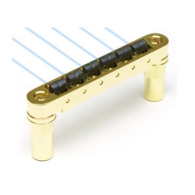 GRAPH TECH PN-8863-G0 Ghost Resomax NV Bridge 6mm Gold Tune-O-Matic ブリッジ