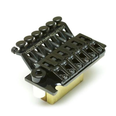 GRAPH TECH PN-0080-B0 Ghost LB63 Floyd Rose Bridge W/Piezo Pickup Saddles Black ブリッジ