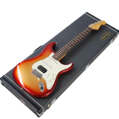 【中古】 Fender USA フェンダー American Deluxe Stratocaster HSS Mod. Sunset Metallic 2012年製 ストラトキャスター エレキギター EVHピックアップ搭載