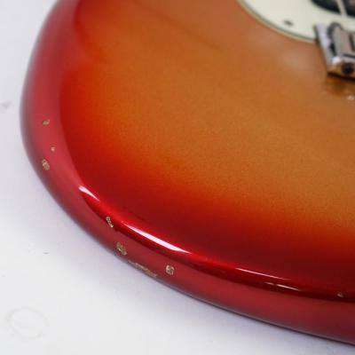 【中古】 Fender USA フェンダー American Deluxe Stratocaster HSS Mod. Sunset Metallic 2012年製 ストラトキャスター エレキギター EVHピックアップ搭載 打痕