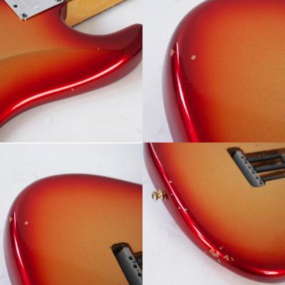 【中古】 Fender USA フェンダー American Deluxe Stratocaster HSS Mod. Sunset Metallic 2012年製 ストラトキャスター エレキギター EVHピックアップ搭載 傷