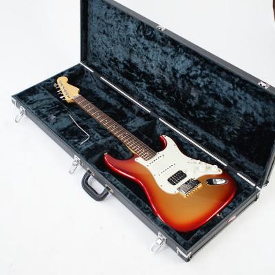 【中古】 Fender USA フェンダー American Deluxe Stratocaster HSS Mod. Sunset Metallic 2012年製 ストラトキャスター エレキギター EVHピックアップ搭載 ケース