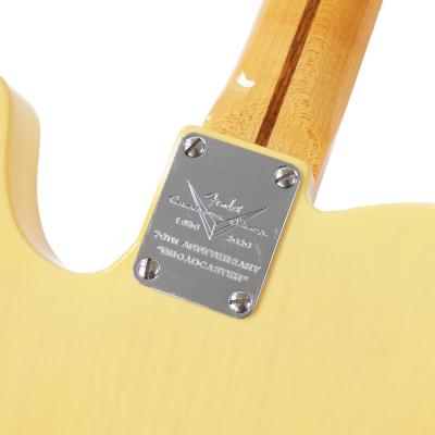 【中古】 Fender フェンダー Custom Shop Limited Edition 70th Anniversary Broadcaster Faded Nocaster Blonde 2020年製 エレキギター プレート