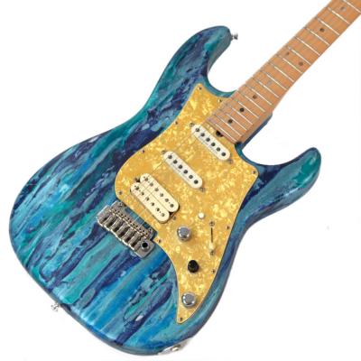 【中古】 エレキギター JAMES TYLER USA Studio Elite Arctic Mint Shmear Seymour Duncanピックアップ搭載 ジェームスタイラー トップ