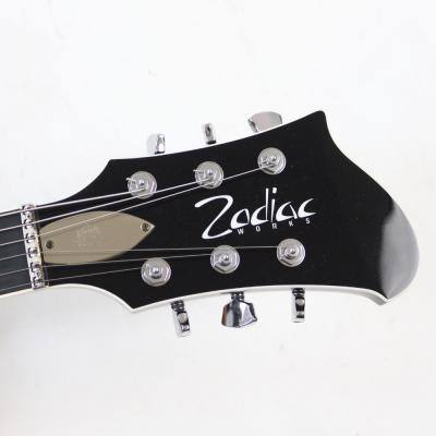 【中古】 エレキギター Zodiac WORKS SH-HOTEI Black 35th Anniversary ゾディアック 布袋寅泰氏デビュー35周年記念モデル 通称 シャチ ヘッド画像