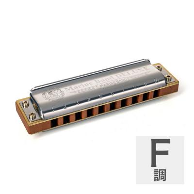 HOHNER ホーナー Marine Band Deluxe 2005P F 10ホールハーモニカ ブルースハープ
