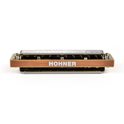 HOHNER ホーナー Marine Band Deluxe 2005P F 10ホールハーモニカ ブルースハープ リア画像