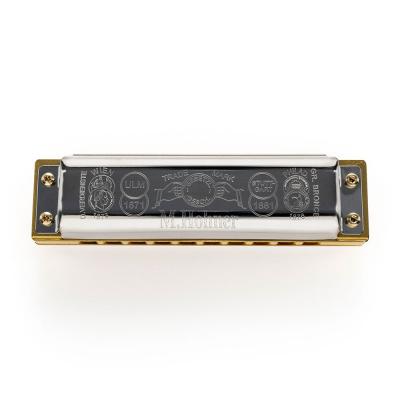 HOHNER ホーナー Marine Band Crossover 2009P D♭ 10ホールハーモニカ ブルースハープ ボトム画像