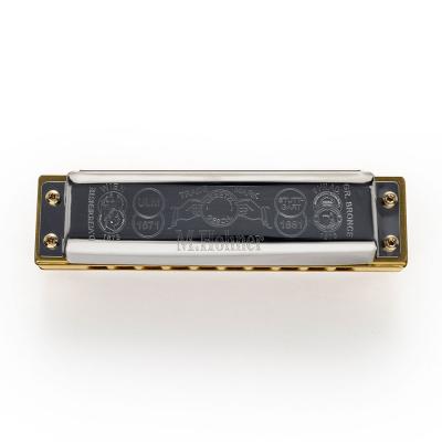 HOHNER ホーナー Marine Band Thunderbird 2011P Low-C 10ホールハーモニカ ブルースハープ ボトム画像