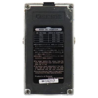 【中古】コンプレッサー エフェクター BOSS CS-3 Compression Sustainer ギターエフェクター 本体画像 裏