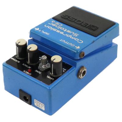 【中古】コンプレッサー エフェクター BOSS CS-3 Compression Sustainer ギターエフェクター 本体画像 斜め 2